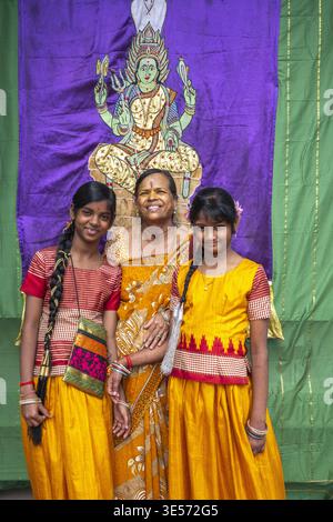 Tempio indù Sri Krishna Draupathi Kovil, Mauritius Foto Stock