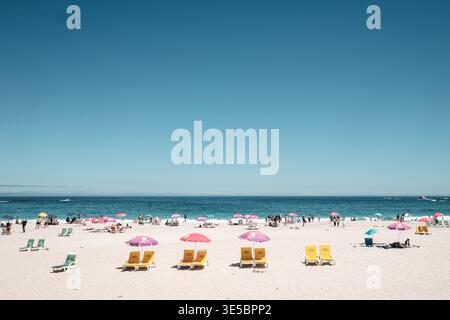 Camps Bay, Città del Capo, Sud Africa. Foto Stock