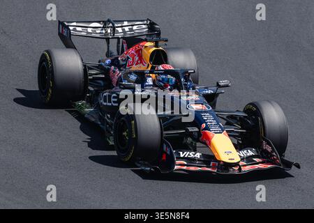 SUZUKA, Giappone - MARZO 27: Durante la Formula 1 - Gran Premio del Giappone 2026 FP1, FP2 sul circuito di Suzuka il 27 marzo 2026, a Suzuka, Giappone. Foto Stock