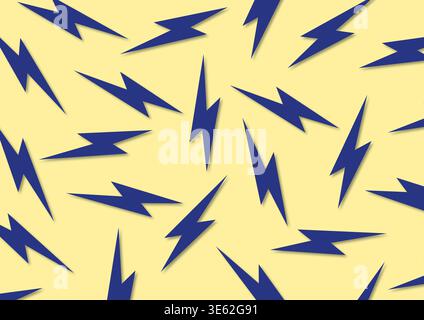 Fulmini, illustrazione concettuale. Foto Stock