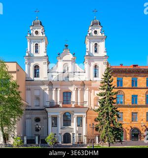 Cattedrale del Santo nome di Santa Vergine Maria a Minsk, Bielorussia. Foto Stock