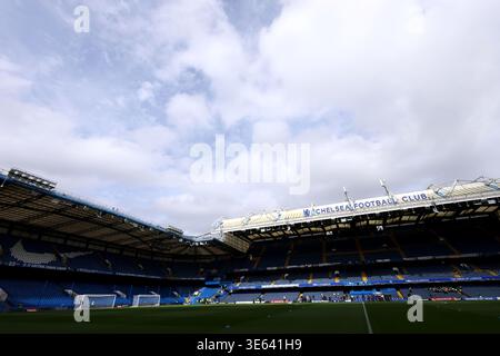 Londra, Regno Unito. 4 aprile 2026. Vista generale alla partita del quinto turno Chelsea vs Port vale Emirates fa Cup, a Stamford Bridge, Londra, Regno Unito il 4 aprile 2026. Crediti: Paul Marriott/Alamy Live News Foto Stock