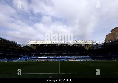 Londra, Regno Unito. 4 aprile 2026. Vista generale alla partita del quinto turno Chelsea vs Port vale Emirates fa Cup, a Stamford Bridge, Londra, Regno Unito il 4 aprile 2026. Crediti: Paul Marriott/Alamy Live News Foto Stock