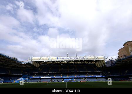 Londra, Regno Unito. 4 aprile 2026. Vista generale alla partita del quinto turno Chelsea vs Port vale Emirates fa Cup, a Stamford Bridge, Londra, Regno Unito il 4 aprile 2026. Crediti: Paul Marriott/Alamy Live News Foto Stock