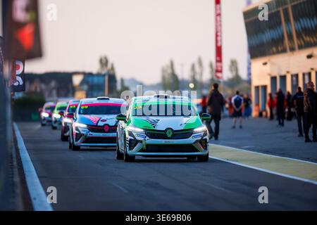 23 FINKELSTEIN Alex (fra), GPA Racing, Clio Cup Series, azione durante il 1° round della Clio Cup Series 2026, dal 3 al 6 aprile 2026 sul circuito Paul Armagnac, a Nogaro, Francia - Photo Gregory Lenormand/DPPI Credit: DPPI Media/Alamy Live News Foto Stock