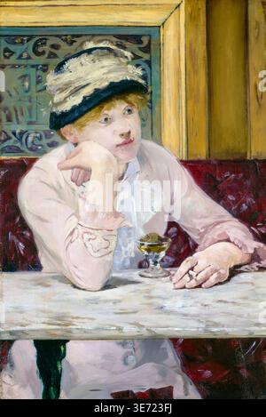 Edouard Manet, Plum Brandy, pittura ad olio su tela, circa 1877 Foto Stock