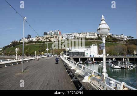 Princess Theatre Torquay la sede è di proprietà del Torbay Council ed è gestita dall'Ambassador Theatre Group. Spettacoli teatrali itineranti per artisti pop Foto Stock