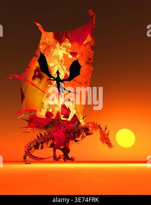 Dragon Ghosts Foto Stock