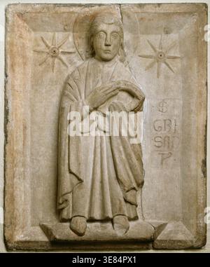 Saint Grisant, inizio XIII secolo. Foto Stock