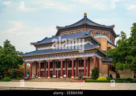 Sun Yat-sen Memorial Hall di Guangzhou, Cina Foto Stock