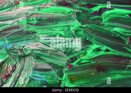 la struttura della tavolozza dei colori è un ottimo sfondo Foto Stock