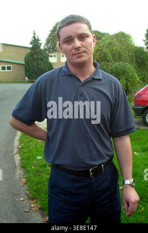 File photo dated 09/08/02 of Ian Huntley. An inquest is due to open on Tuesday into the death of the Soham killer who died days after a prison attack. The 52-year-old died in the Royal Victoria Infirmary in Newcastle on March 7 after he was allegedly attacked with a metal bar in a workshop at HMP Frankland in Durham on February 26. The County Durham and Darlington Coroner has scheduled an inquest opening hearing to be held in Crook, County Durham. Issue date: Tuesday April 14, 2026. Foto Stock