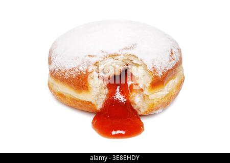 Ciambella di marmellata Foto Stock