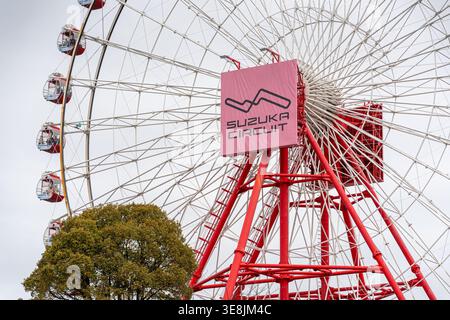 26 marzo 2026; circuito di Suzuka, Suzuka, Giappone; 2026 Gran Premio del Giappone di Formula 1 della FIA; giorno dell'arrivo; ruota panoramica fuori dallo stadio Foto Stock