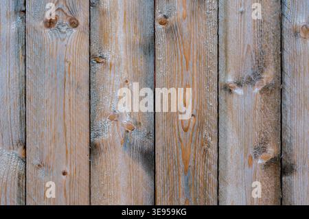 vecchia struttura del legno intemprata Foto Stock