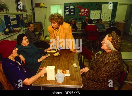 Lady Shirley Porter, nel suo ruolo di leader del Westminster City Council, 1990. Foto Stock