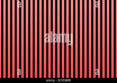 Sfondo a righe verticali con sfumatura rossa adatto per tessuti moda Illustrazione Vettoriale