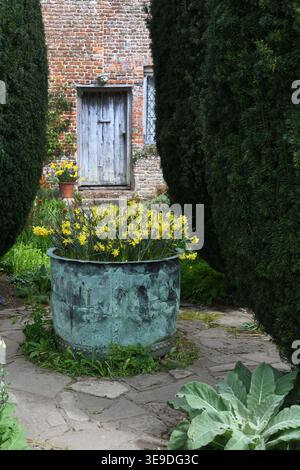 Cottage in primavera Foto Stock