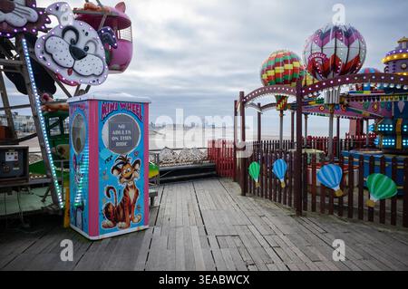 Passeggiata a Blackpool Foto Stock