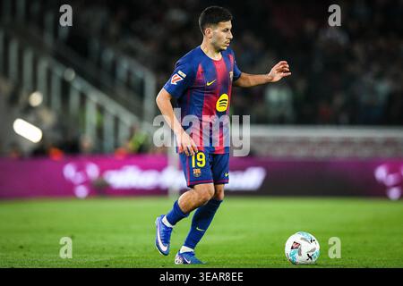 Barcellona, Espagne. 22 aprile 2026. Roony BARDGHJI di Barcellona durante il campionato spagnolo di LaLiga tra FC Barcelona e RC Celta il 22 aprile 2026 allo stadio Camp Nou di Barcellona, Spagna - foto Sergio Ros/Matthieu Mirville/DPPI Credit: DPPI Media/Alamy Live News Foto Stock