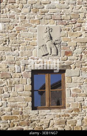 Anchiano, quartiere di Vinci, luogo di nascita di Leonardo da Vinci, Casa Natale di Leonardo da Vinci, Toscana, Italia - Archiano vicino Vinci, luogo di nascita di le Foto Stock