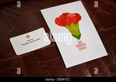 Lisbona, Lisbona, Portogallo. 25 aprile 2026. Crediti: ZUMA Press, Inc./Alamy Live News Foto Stock