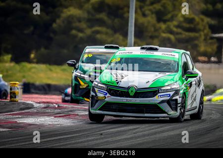 23 FINKELSTEIN Alex (fra), GPA Racing, Clio Cup Series, azione durante il 2° round della Clio Cup Series 2026, dal 24 al 26 aprile 2026 sul circuito Paul Ricard, a le Castellet, Francia - Photo Gregory Lenormand/DPPI Credit: DPPI Media/Alamy Live News Foto Stock