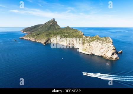Isola di Dragonera a Maiorca, Spagna Foto Stock