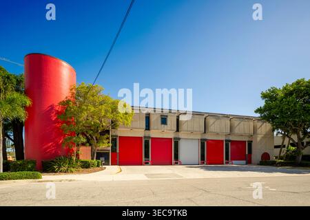 West Palm Beach, Florida, USA - 28 aprile 2026: Stazione dei vigili del fuoco di West Palm Beach 1 Foto Stock