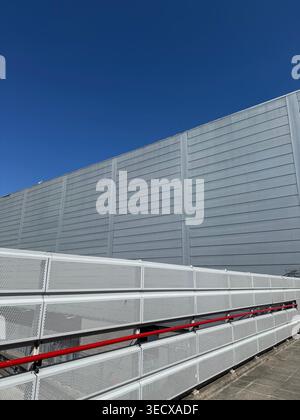 Dettaglio dell'Excel Centre nei Docklands di Londra Foto Stock