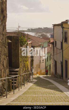 Golden Slope con vista sul mare Foto Stock