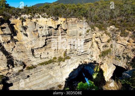 Devils Kitchen in Tasmania - Australia Foto Stock