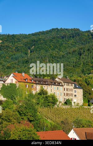 Austria, Vorarlberg, Bregenz, la città alta (Oberstadt) Foto Stock