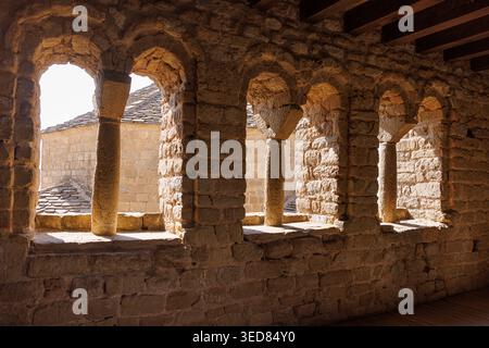 Spagna, Aragona, Loarre, castello di Loarre Foto Stock