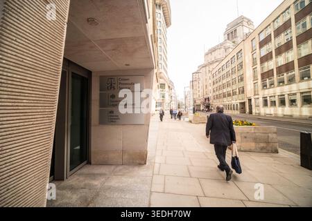 LONDRA - 20 MARZO 2026: PETTY FRANCE SW1 - sede del Ministero della giustizia 102 edificio governativo Petty France Foto Stock
