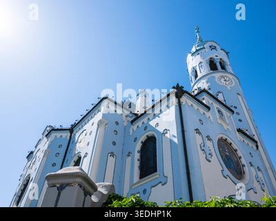 La Chiesa Blu di Bratislava/Slovacchia Foto Stock