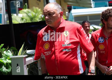 VASSEUR Frédéric (fra), Direttore del Team e Direttore generale della Scuderia Ferrari, PortraitMcLaren F1 Team Foto Stock