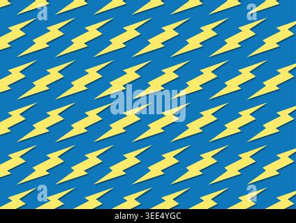 Fulmini, illustrazione concettuale. Foto Stock