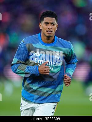 Barcellona, Spagna. 10 maggio 2026. Jude Bellingham del Real Madrid durante la Liga EA Sports match tra FC Barcelona e Real Madrid giocato allo stadio Spotify Camp Nou il 10 maggio 2026 a Barcellona, Spagna. (Foto di Sergio Ruiz/PRESSINPHOTO) credito: PRESSINPHOTO SPORTS AGENCY/Alamy Live News Foto Stock