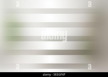 Un design astratto composto da morbide strisce grigie orizzontali con un delicato effetto sfocato che offre uno sfondo neutro e sofisticato. Foto Stock