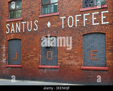 Fabbrica Santus Uncle Joes, Regno Unito. Foto Stock