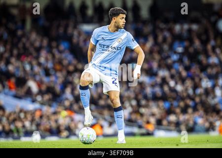 Manchester, Regno Unito. 13 maggio 2026. Manchester, Inghilterra - 13 maggio 2026: Matheus Nunes di Manchester City durante la partita di Premier League 2025/26 tra Manchester City e Crystal Palace all'Etihad Stadium. Credito: SPP Sport Press Photo. /Alamy Live News Foto Stock