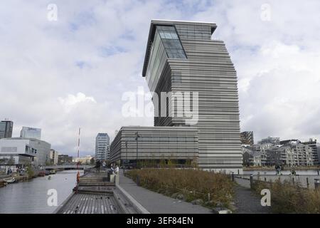Oslo, Norvegia. Settembre 2021. Vista all'aperto del museo Edvard Munch nel centro della città Foto Stock