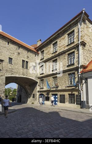 Tallinn, Estonia. Luglio 2022. Vista esterna dell'edificio del Museo marittimo estone nel centro della città Foto Stock