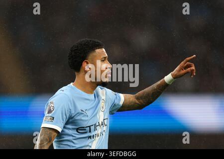 Manchester, Regno Unito. 13 maggio 2026. MANCHESTER, INGHILTERRA - 13 MAGGIO: Savinho del Manchester City durante la partita di Premier League tra Manchester City e Crystal Palace all'Etihad Stadium il 13 maggio 2026 a Manchester, Inghilterra. (Foto di MB Media/MB Media) credito: MB Media Solutions/Alamy Live News Foto Stock