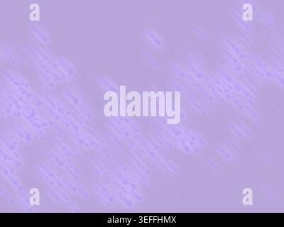 Sfondo astratto viola morbido con una texture uniforme. Presenta forme sparse, sfocate, irregolari e striature che creano un motivo sottile e fluido. Foto Stock