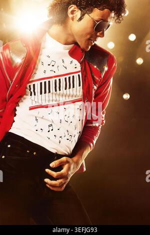 JAAFAR JACKSON in MICHAEL (2026), diretto da ANTOINE FUQUA. Crediti: GK Films/ Lionsgate / album Foto Stock