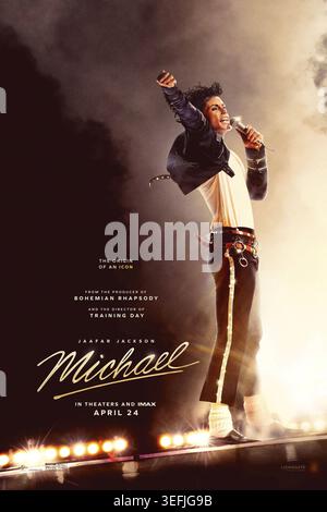 MICHAEL (2026), diretto da ANTOINE FUQUA. Crediti: GK Films/ Lionsgate / album Foto Stock