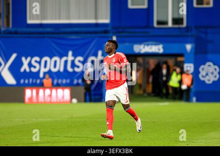 Lisbona, Portogallo. 16 maggio 2026. Estadio Antonio Coimbra da Mota Bruma di SL Benfica durante la partita di Primeira Liga tra GD Estoril Praia e SL Benfica all'Estadio Antonio Coimbra da Mota il 16 maggio 2026 a Estoril, Portogallo. Liga Portugal Betclic - GD Estoril Praia vs SL Benfica (Valter Gouveia/SPP) credito: SPP Sport Press Photo. /Alamy Live News Foto Stock