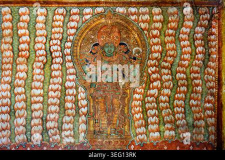 India, stato del Kerala, Kochi (o Cochin), distretto di Mattancherry, Palazzo di Mattancherry o Palazzo olandese, costruito nel 1555 dai portoghesi e restaurato da th Foto Stock